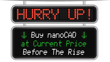 nanoCAD 25 is Coming – Last Chance to Buy at the Current Price!